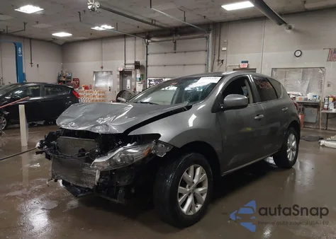 2013 Nissan Murano S/Sl/Le из США, поврежденный, VIN JN8AZ1MW5DW320601